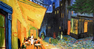 Cinema Cafe, Chi siamo: ci presentiamo con il dipinto di Van Gogh, la terrazza del caffè la sera