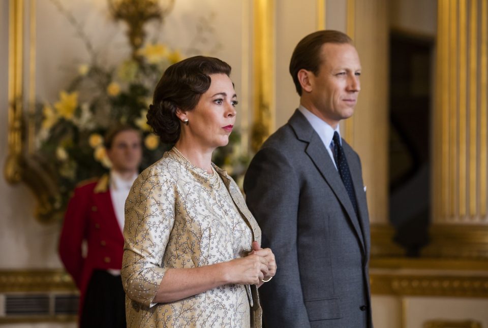 The Crown: la regina Elisabetta e il principe Filippo