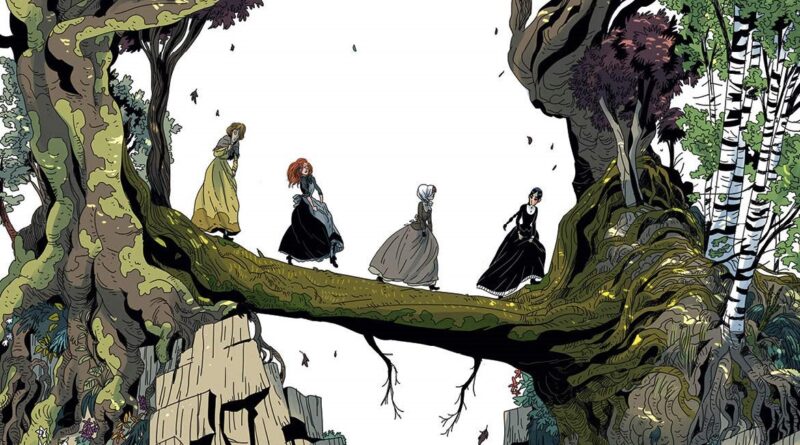 Le figlie di Salem: copertina della graphic novel
