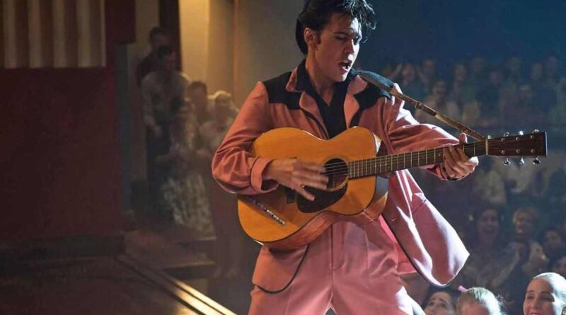 Elvis: Austin Butler in una scena del film